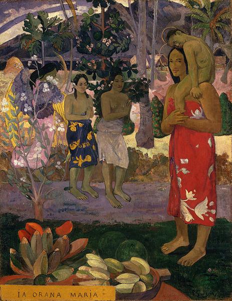 Paul Gauguin Ia Orana Maria china oil painting image